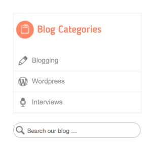 blog categories example